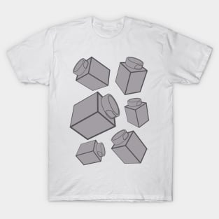 1 x 1 Bricks (AKA Falling Bricks) T-Shirt